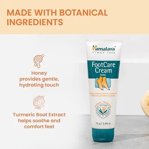 Himalaya FootCare Cream, 2.64 oz | Moisturizes & Hydrates Dry Feet & Cracked Heels thumbnail 6