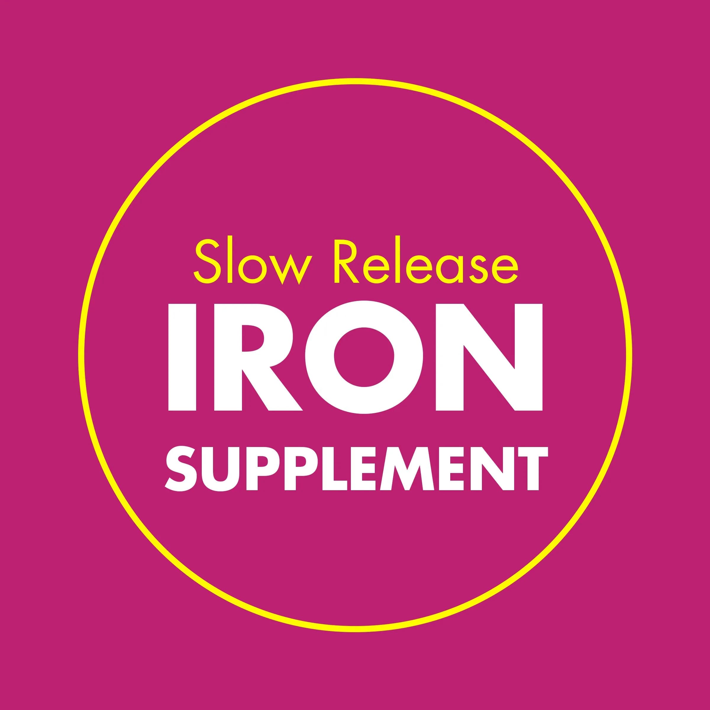 Slow Fe 45mg Iron Supplement Tablets 60 Count | Doctor Recommended for Iron Deficiency - view 2
