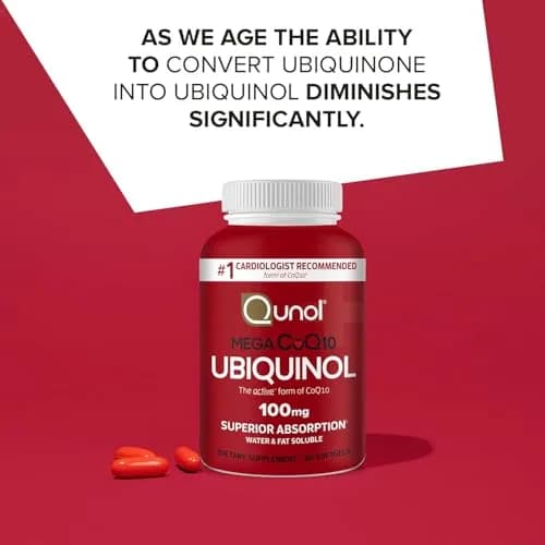 Qunol Mega Ubiquinol CoQ10 100mg | Superior Absorption for Heart & Energy Support thumbnail 5