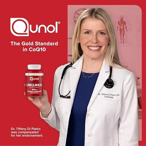 Qunol Mega Ubiquinol CoQ10 100mg | Superior Absorption for Heart & Energy Support thumbnail 7