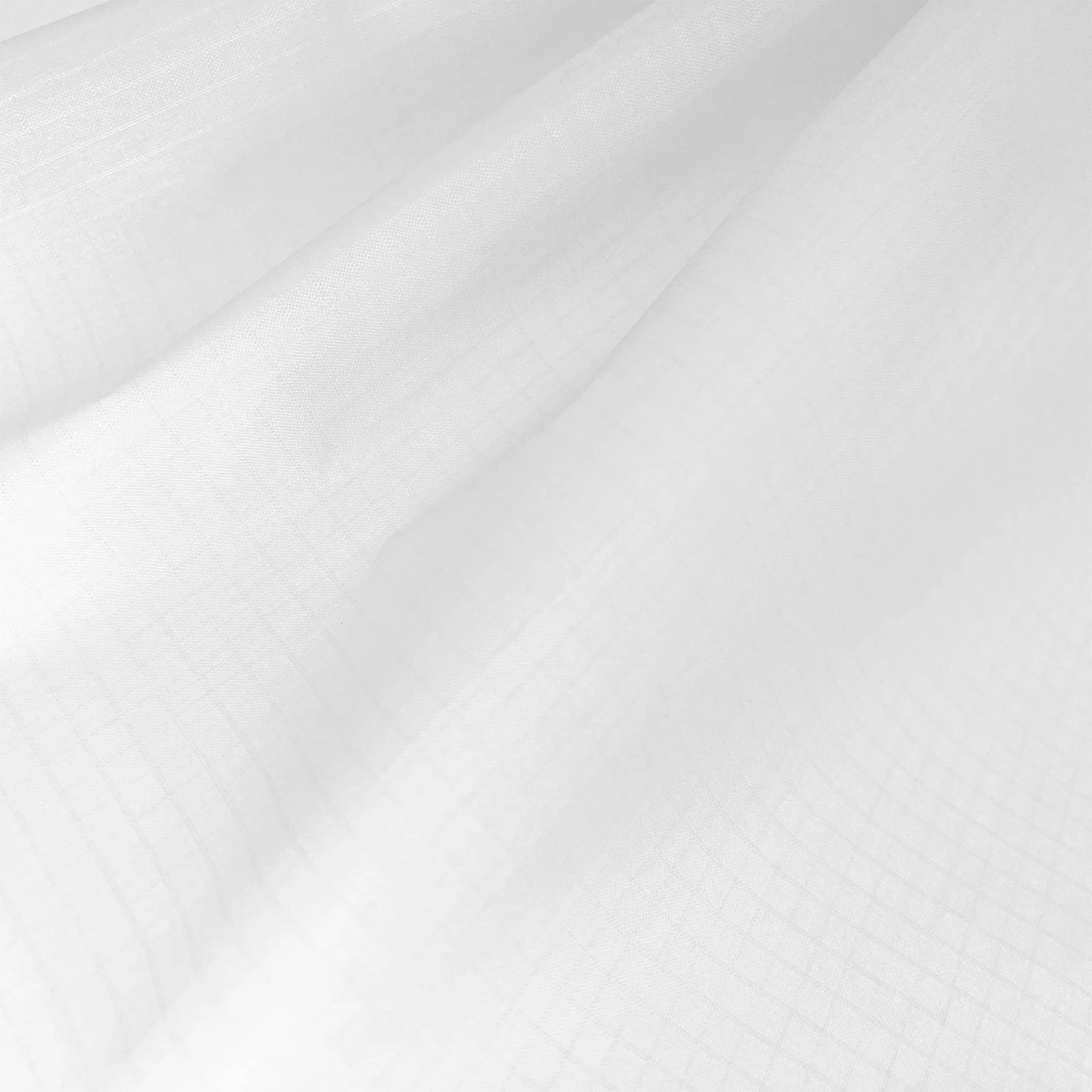 emma kites Yellow Ripstop Nylon Fabric 1-Yard (91cm x 152cm) | Water Resistant Tear Proof for Kites, Bags, Covers — #02 White / Precut 5-Yard