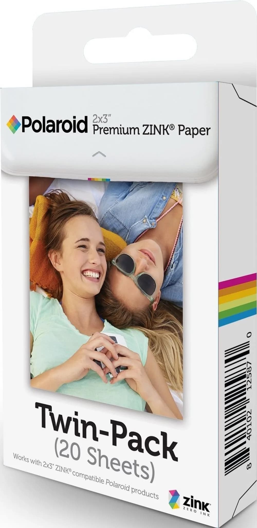 Zink Premium Instant Photo Paper 2"x3" (50 Pack) | Compatible with Polaroid Snap, Snap Touch, Zip, Mint Cameras & Printers — Zink Paper