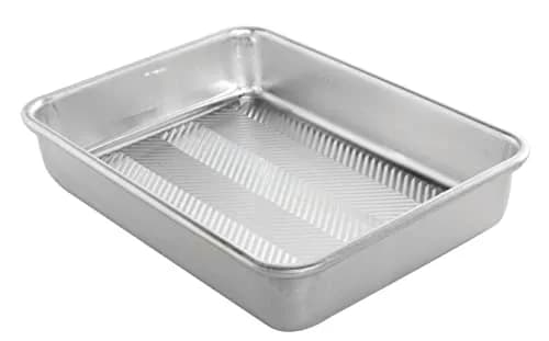 Nordic Ware Prism Baking 9 x 13 Pan | Durable Aluminum Bakeware for Perfectly Browned Goods thumbnail 1
