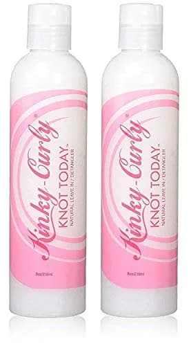 Kinky-Curly Knot Today Natural Leave-in Conditioner 236ml (8 Fl Oz) | Detangler for Kinky-Curly Hair — 8 Ounce