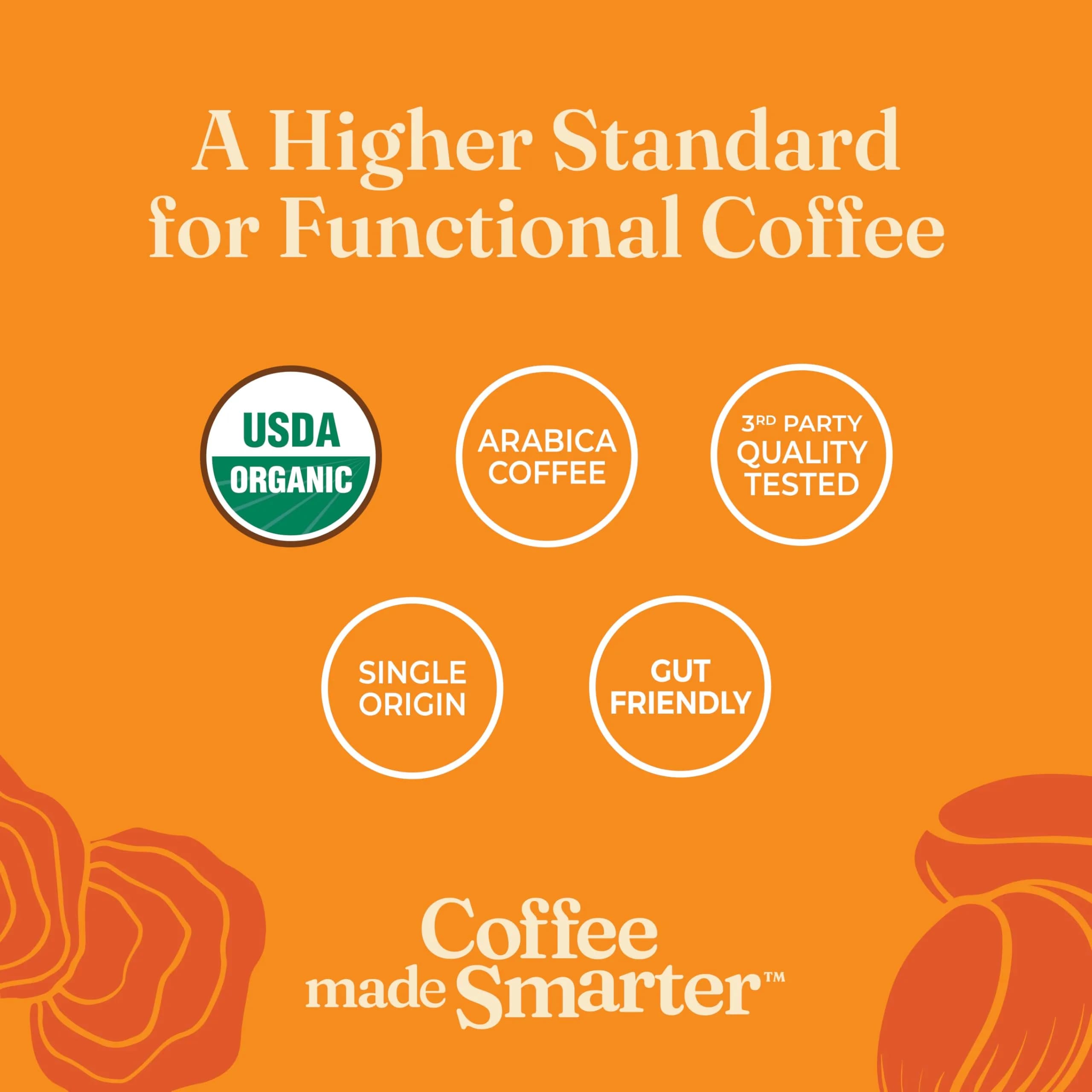 Four Sigmatic Organic Mushroom Coffee Mix with Lion's Mane & Chaga 10 Packets | 50mg Caffeine per Serving - view 3