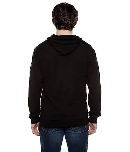 Cottonhood Lightweight Jersey Full Zip Hoodie for Men | Slim Fit, Soft Long Sleeve, Breathable, 28-inch Length thumbnail 2