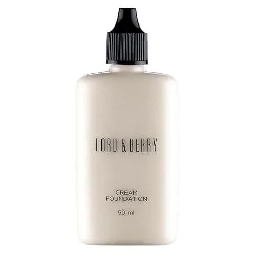 Lord & Berry Cream Foundation Makeup Full Coverage Lightweight Liquid Foundation 50ml (1.69 Fl Oz) | Natural Matte Finish for All Skin Types thumbnail 1