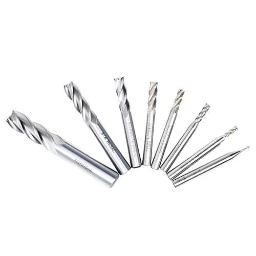AUTOTOOLHOME 8PCS HSS 4-Flute End Mill Set CNC Milling Bits 1/16''-1/2'' | Durable High-Speed Steel thumbnail 9