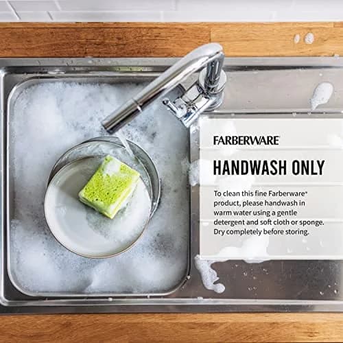 Farberware Edgekeeper 5-Inch Santoku Knife with Self-Sharpening Blade Cover | Razor-Sharp High Carbon-Stainless Steel Kitchen Knife in Black thumbnail 9