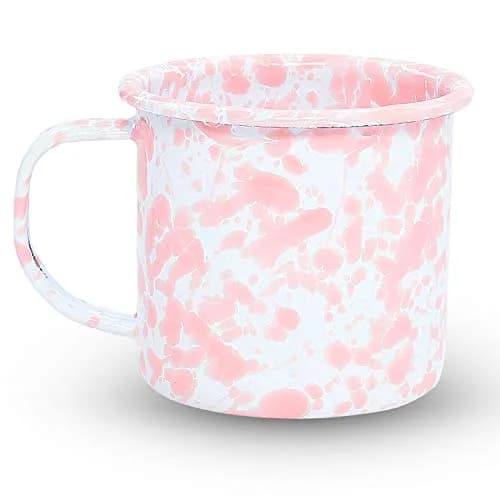 Crow Canyon Home Enamelware Mug, 12 oz | Durable, Lightweight & Versatile for Hot Beverages thumbnail 1