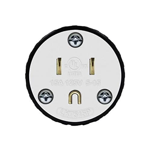 ENERLITES NEMA 5-15P Straight Blade Plug 15A 125V | Industrial Grade Heavy Duty UL Listed thumbnail 2