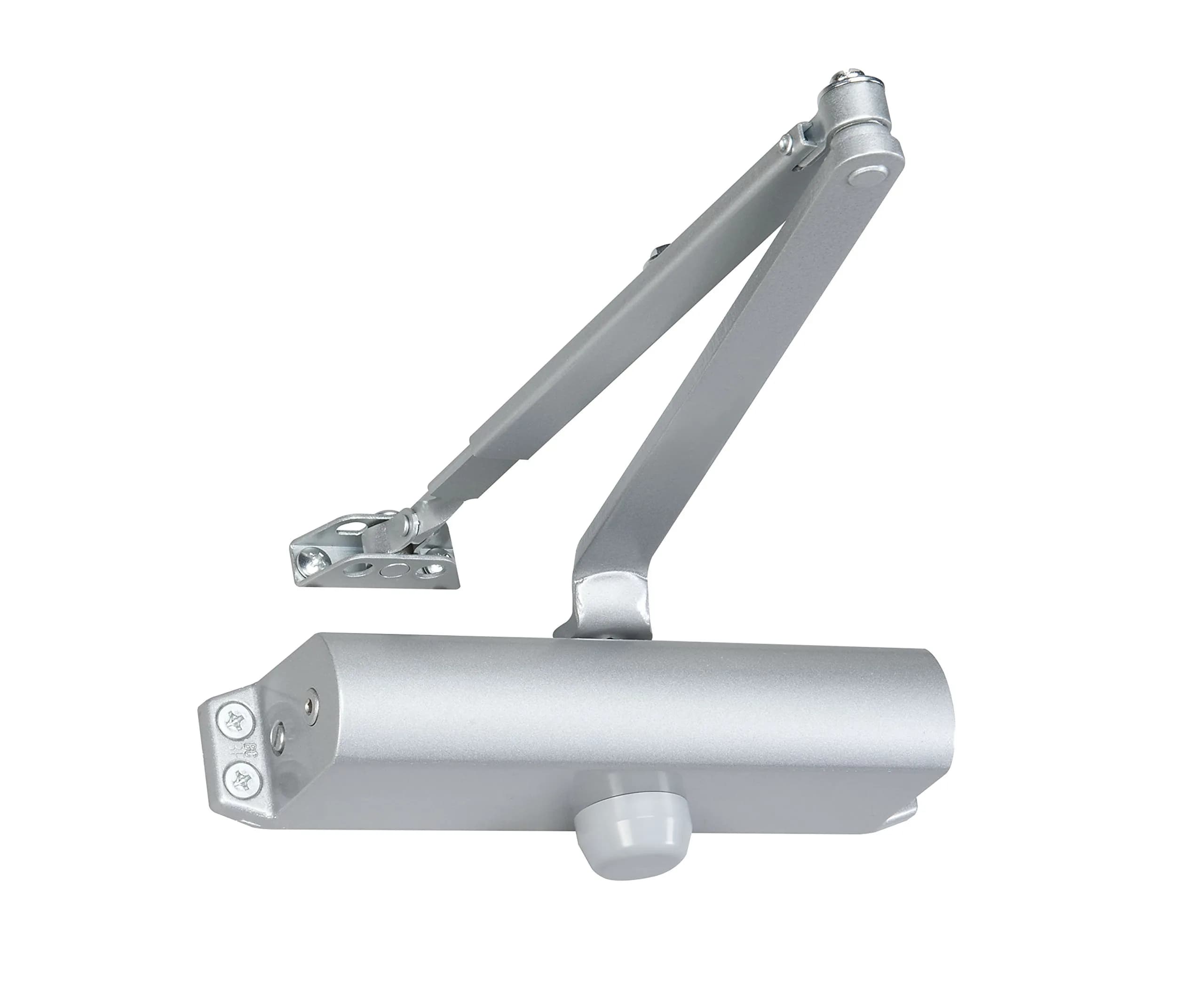 Norton Door Controls 161BFXTPNX689 160 Series (015044) | Adjustable Spring Door Closer for Commercial & Office Use — Silver