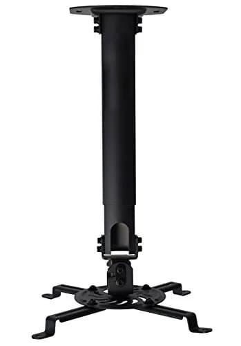 VIVO MOUNT-VP02B Black Extending Ceiling Projector Mount | 13.97 cm (5.5 in) to 31.75 cm (12.5 in) Mounting Range thumbnail 1