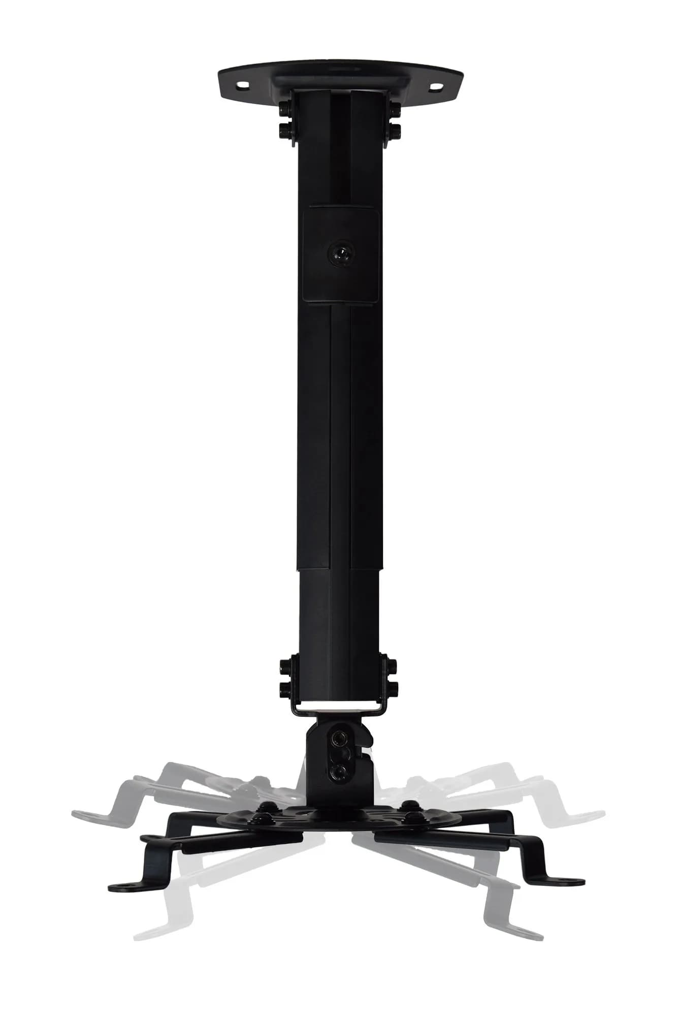 VIVO MOUNT-VP02B Black Extending Ceiling Projector Mount | 13.97 cm (5.5 in) to 31.75 cm (12.5 in) Mounting Range - view 8