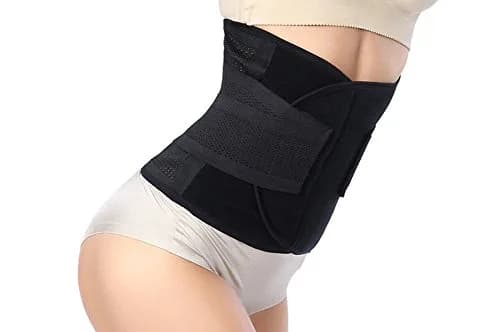 GOEGE Postpartum Belly Band 46" Length x 9" Width | Supports Recovery & Hernia Relief thumbnail 2