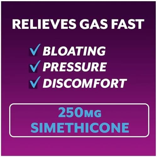 Phazyme Maximum Strength Anti-Gas 250 mg Simethicone Fast Gels | Fast Relief for Bloating & Discomfort thumbnail 2
