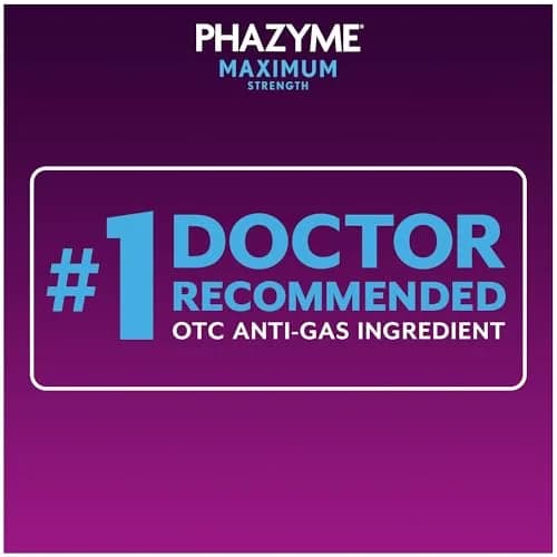 Phazyme Maximum Strength Anti-Gas 250 mg Simethicone Fast Gels | Fast Relief for Bloating & Discomfort thumbnail 3