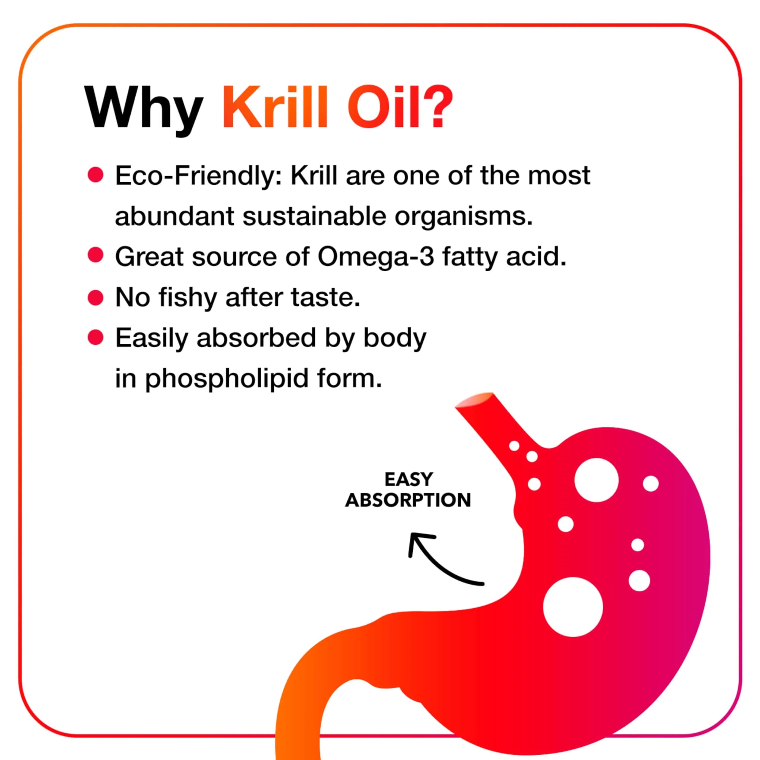 MegaRed Omega-3 Krill Oil 350mg Softgels (130 Count, 60ml) | Supports Heart Health with Astaxanthin - view 5