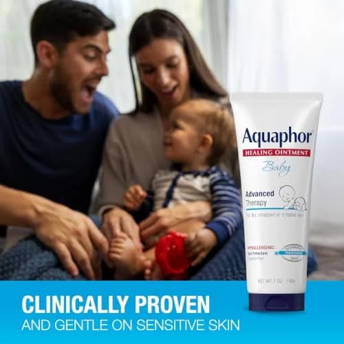 Aquaphor Baby Healing Ointment 198g (7 Oz) | Clinically Proven for Diaper Rash & Dry Skin thumbnail 4