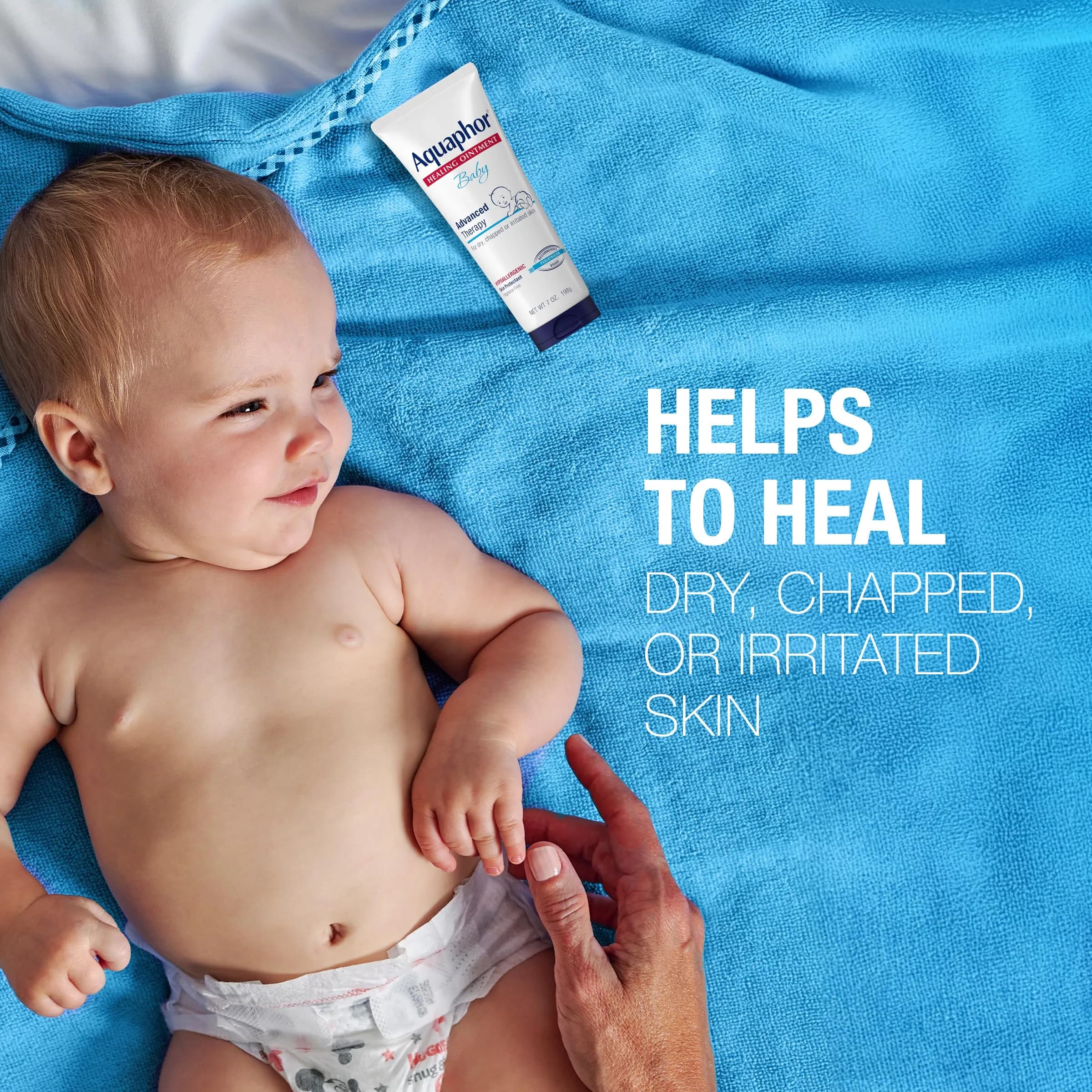 Aquaphor Baby Healing Ointment 198g (7 Oz) | Clinically Proven for Diaper Rash & Dry Skin - view 3