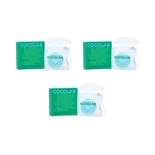 Cocolab Cocofloss Expanding Woven Dental Floss 99 Foot (Pack of 3) | Dentist-Designed with Coconut Oil thumbnail 1