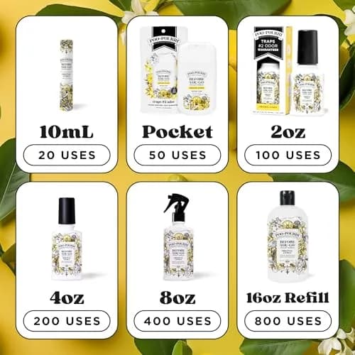 Poo-Pourri Before-You-Go Toilet Spray Original Citrus 59ml (2 Fl Oz) | Traps Odors Before They Start thumbnail 6
