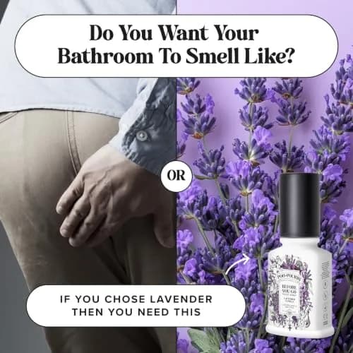 Poo-Pourri Before-You-Go Toilet Spray, Lavender Vanilla | Odor Trap & Travel Friendly (70-120 chars) thumbnail 7