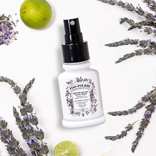 Poo-Pourri Before-You-Go Toilet Spray, Lavender Vanilla | Odor Trap & Travel Friendly (70-120 chars) thumbnail 2