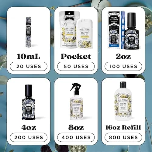 Poo-Pourri Royal Flush Toilet Spray 2 Fl Oz | Bathroom Odor Barrier with Essential Oils thumbnail 7