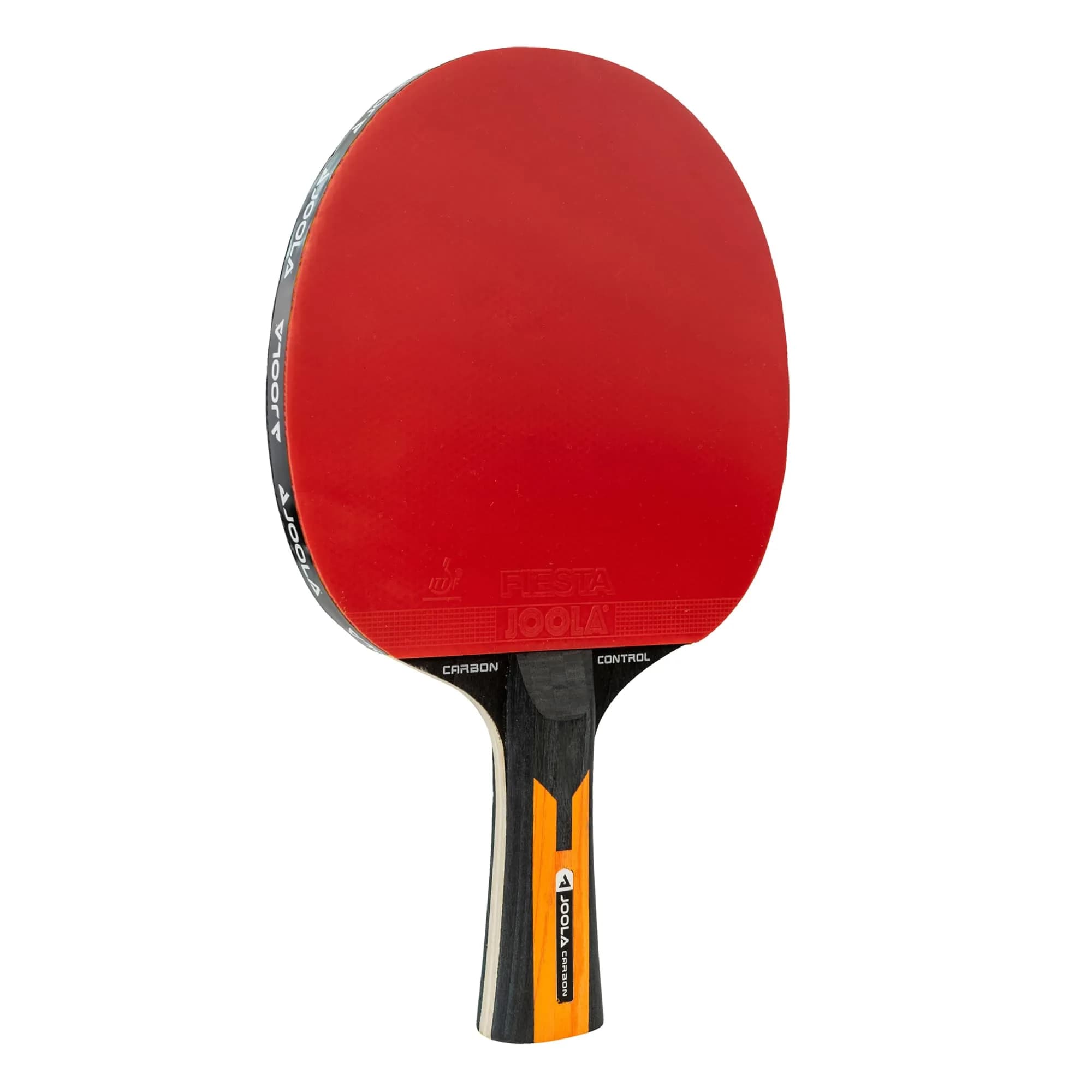 JOOLA Carbon Control Performance Ping Pong Paddle - Ergonomic Grip & Vibration Control - ITTF Approved - Professional Table Tennis Racket - Red - main product image