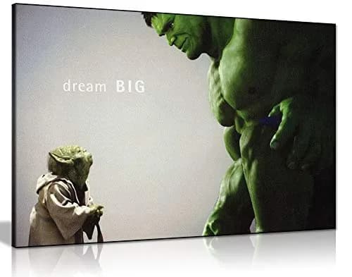 Panther Print Canvas Wall Art, Avengers Movie, 76x51cm | Vibrant Movie-Themed Print for Home & Office thumbnail 1