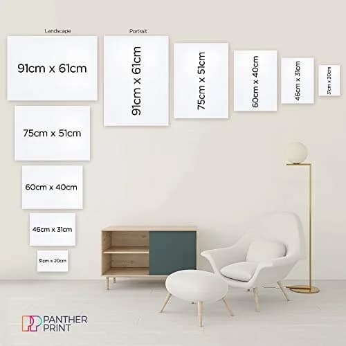 Panther Print Canvas Wall Art, Avengers Movie, 76x51cm | Vibrant Movie-Themed Print for Home & Office thumbnail 7