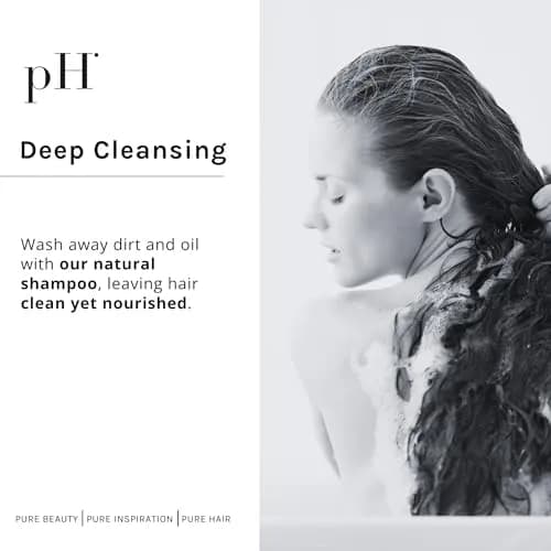pH PURE HAIR Argan & Keratin Shampoo – Deeply Hydrating & Moisturizing for Damaged, Color-Treated Hair, 8.45 oz thumbnail 7