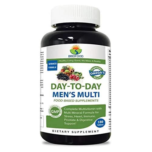 Brieofood Multi for Men 180 Tablets | Supports Energy & Prostate Health thumbnail 1