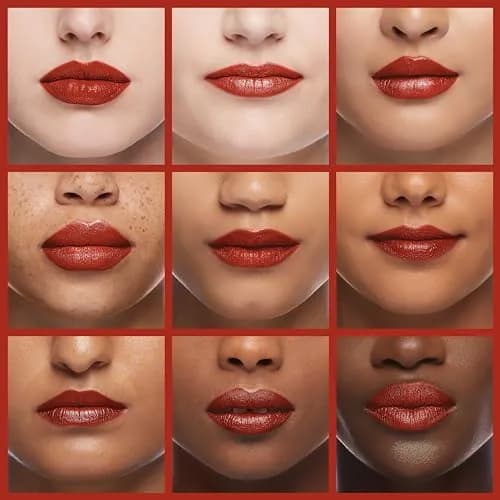 wet n wild Silk Finish Lipstick, Cherry Frost | Hydrating Rich Buildable Lip Color thumbnail 4