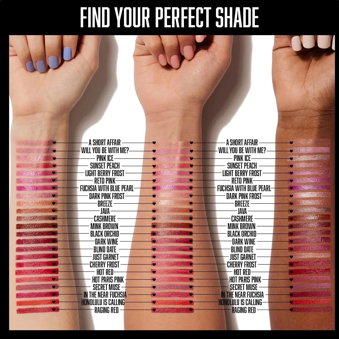 wet n wild Silk Finish Lipstick, Cherry Frost | Hydrating Rich Buildable Lip Color - view 5