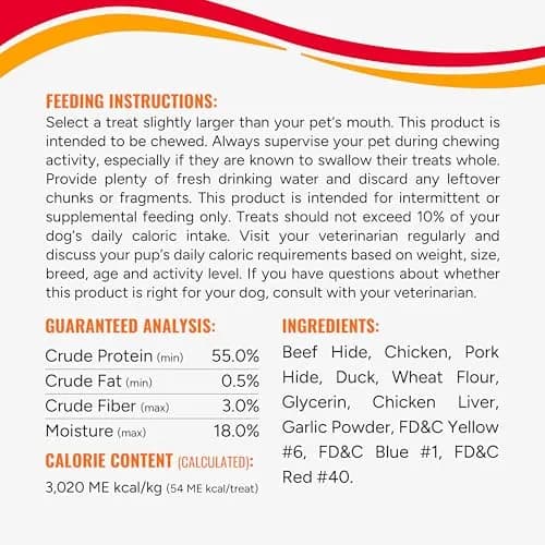 GOOD 'N' FUN Triple Flavor Kabobs Dog Treat 340g (12 oz) | Protein-Rich Dental Chew thumbnail 3
