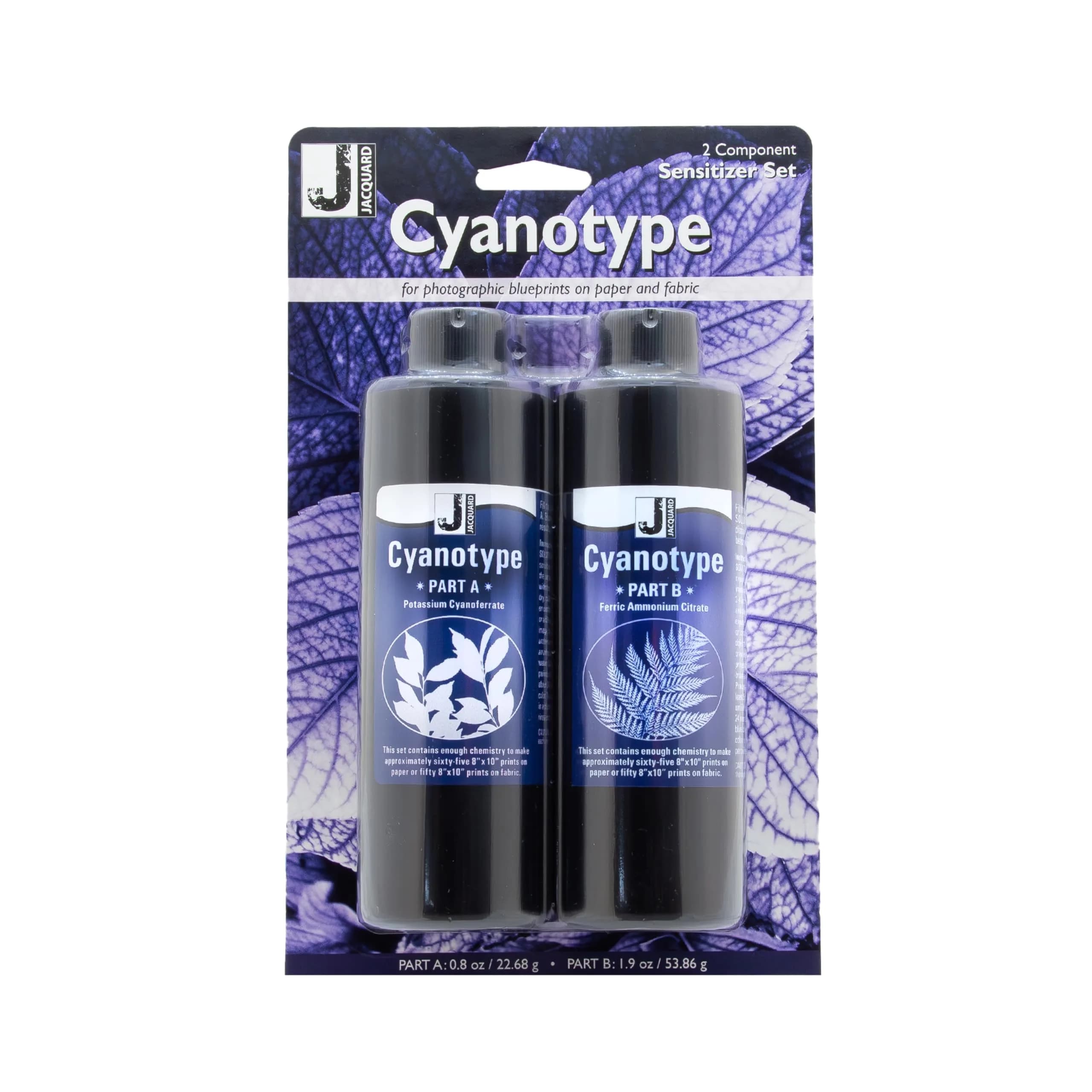 Jacquard Cyanotype Sensitizer Set | Ancient Photographic Process for Paper & Fabric Prints - main product image
