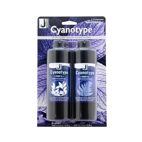 Jacquard Cyanotype Sensitizer Set | Ancient Photographic Process for Paper & Fabric Prints thumbnail 1