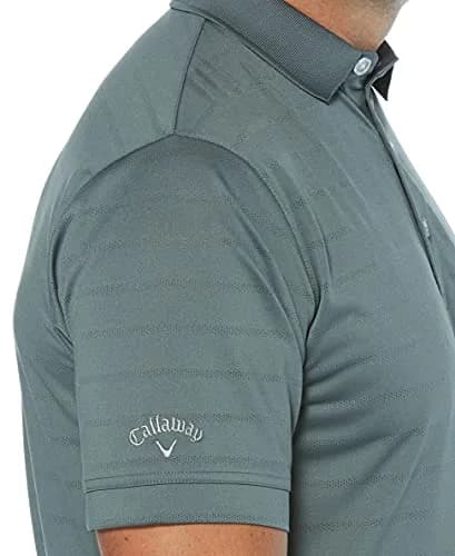 Callaway Men's Short Sleeve Opti-Dri Performance Golf Polo Shirt, Large | Moisture-Wicking & Breathable Golf Polo thumbnail 3