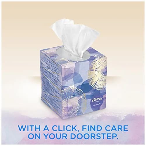 Kleenex Ultra Soft Facial Tissues, 170 ct, 6 Pack | 3-Ply, Absorbent & Durable for Sensitive Skin thumbnail 6