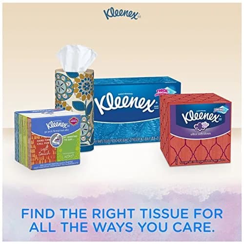 Kleenex Ultra Soft Facial Tissues, 170 ct, 6 Pack | 3-Ply, Absorbent & Durable for Sensitive Skin thumbnail 7