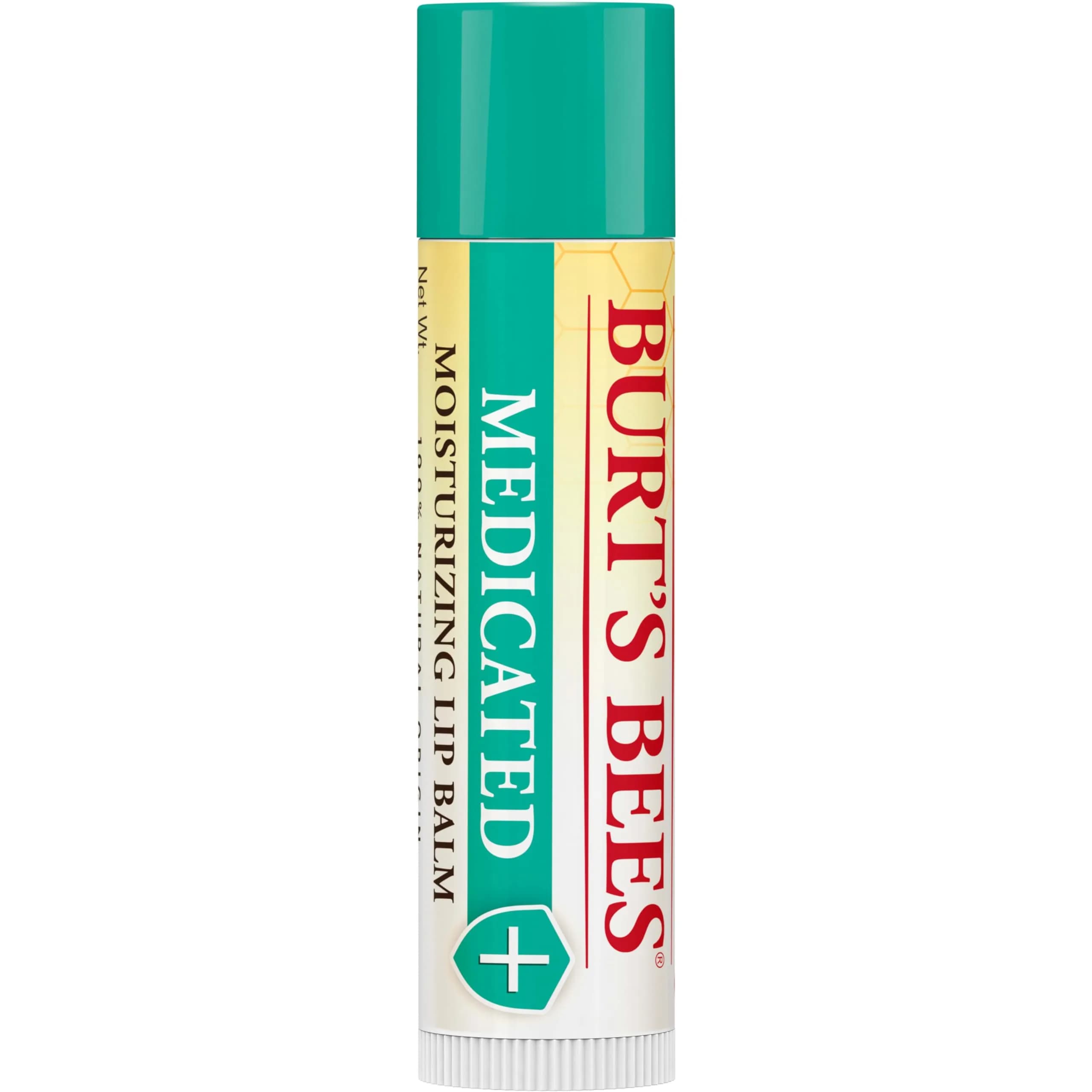 Burt's Bees Medicated Tint-Free Lip Balm 2 Count | Natural Conditioning Lip Treatment - view 3