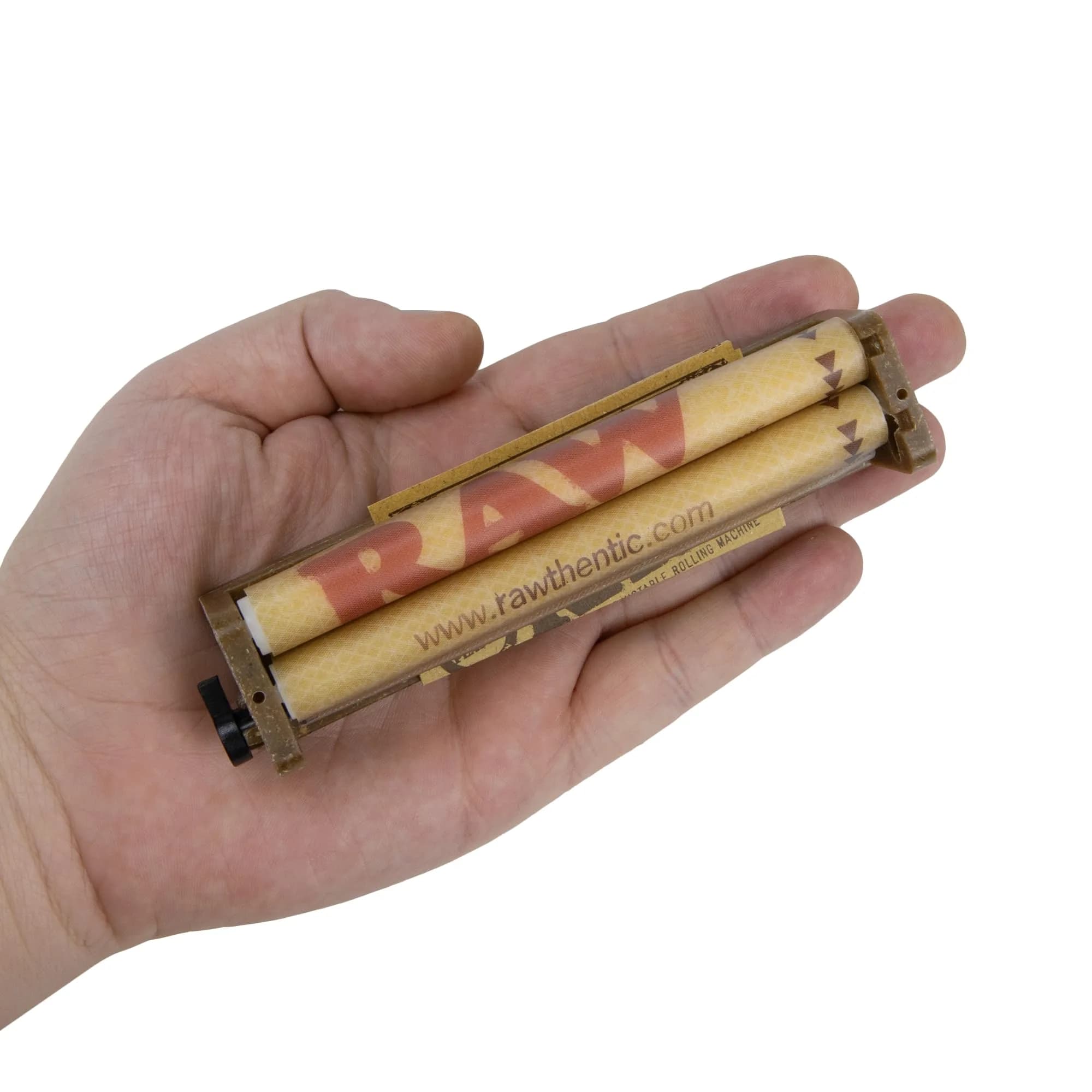 RAW Eco Plastic 2-Way Adjustable Rolling Machine King Size 110mm | Rolls Regular & Slim Papers - view 5