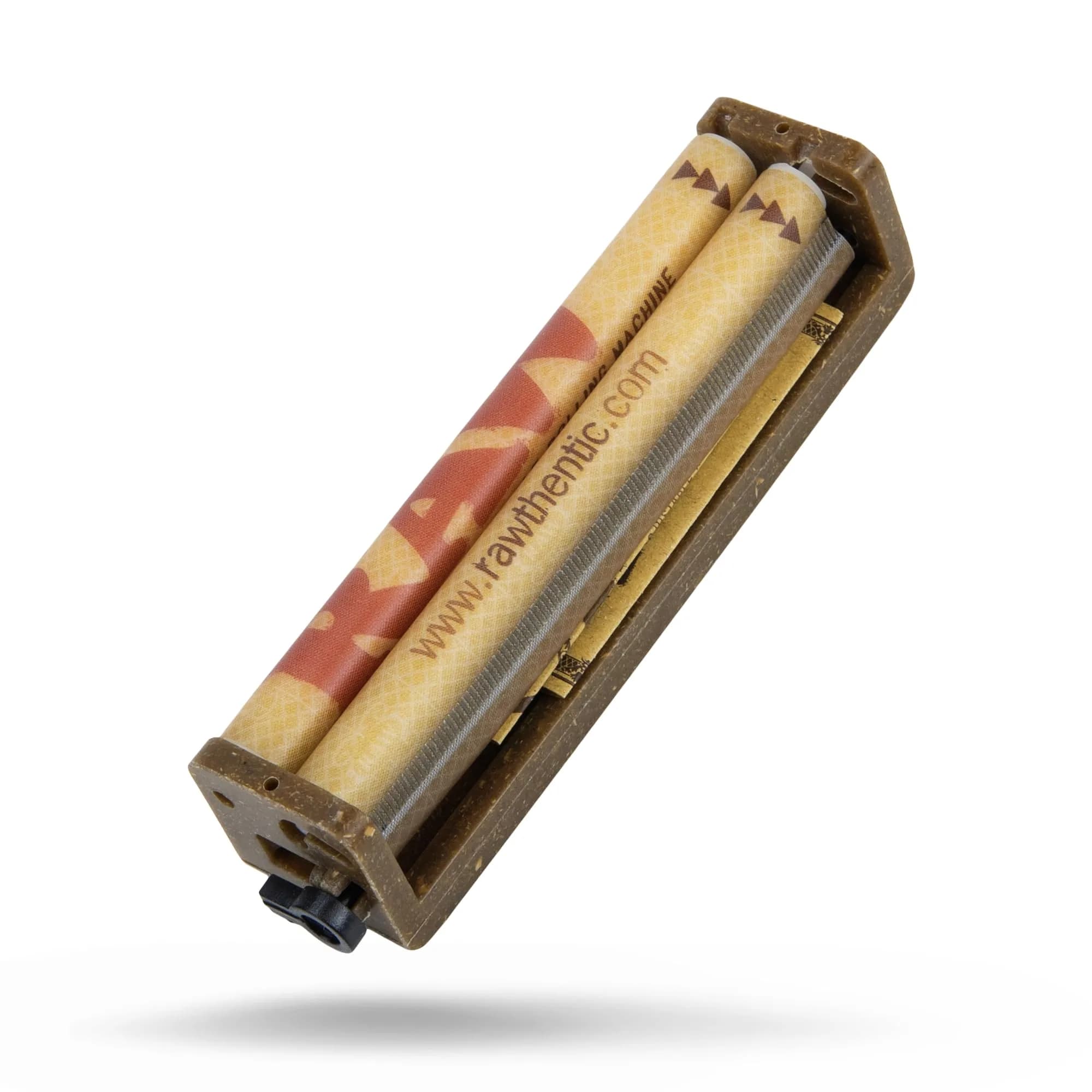 RAW Eco Plastic 2-Way Adjustable Rolling Machine King Size 110mm | Rolls Regular & Slim Papers - main product image