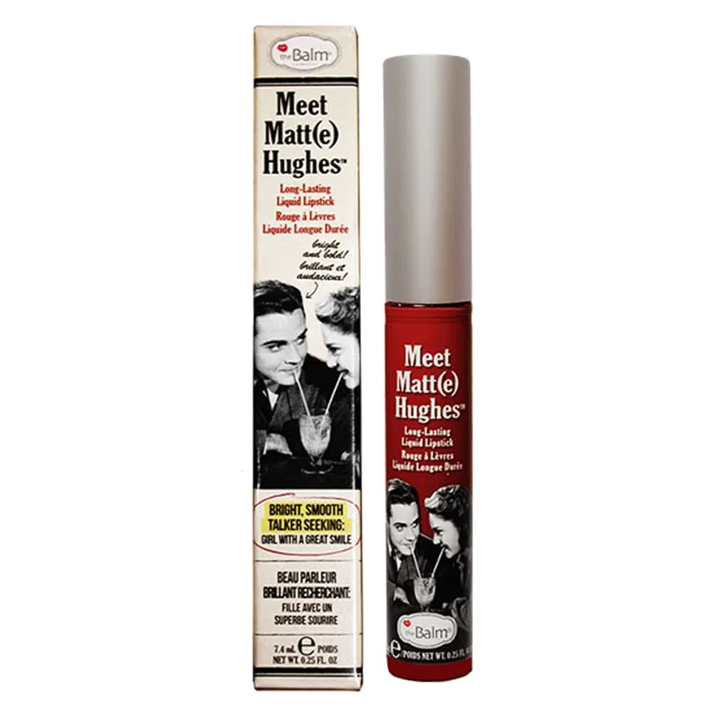 theBalm Meet Matt(e) Hughes Long Lasting Liquid Lipstick, Loyal | Matte Finish, 1 Count — Loyal