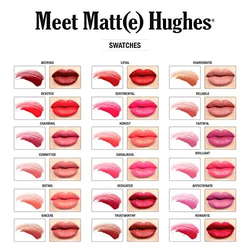 theBalm Meet Matt(e) Hughes Long Lasting Liquid Lipstick, Sincere | Matte, Liquid Formula, 1 Count thumbnail 3