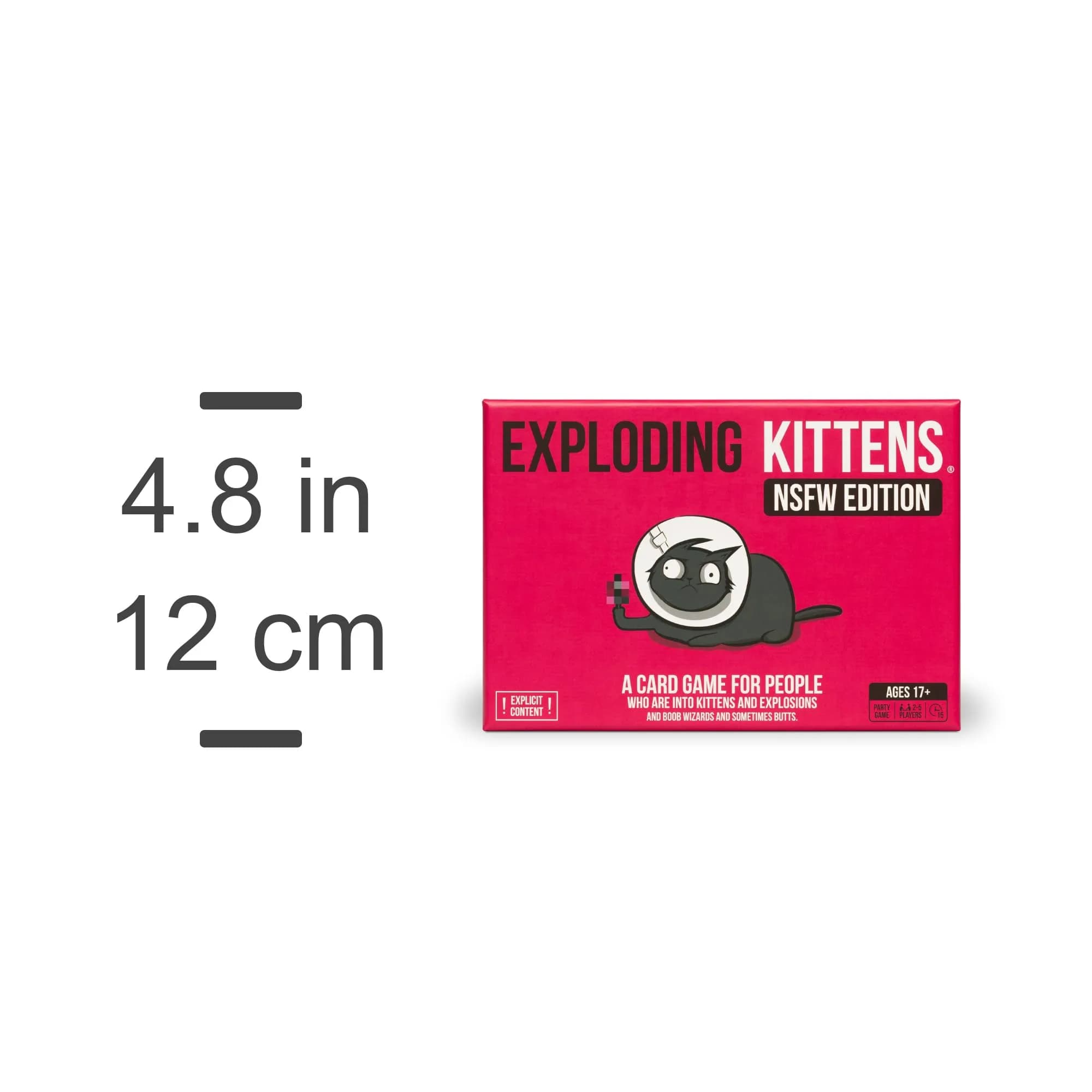 Exploding Kittens NSFW Edition Card Game for 2-5 Players, Ages 17+ | Dark Humor Strategy Game - view 5