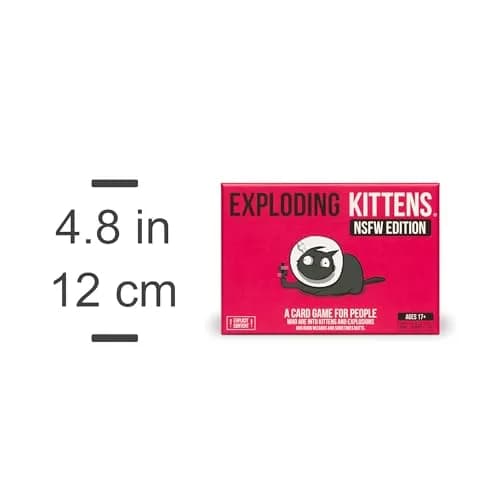 Exploding Kittens NSFW Edition Card Game for 2-5 Players, Ages 17+ | Dark Humor Strategy Game thumbnail 5
