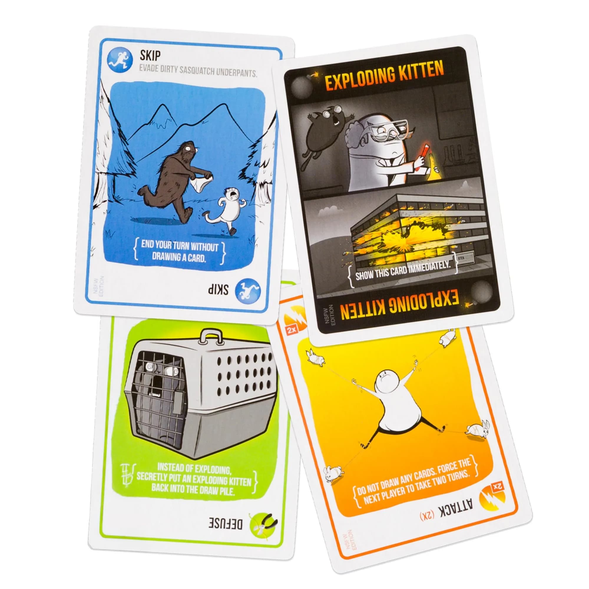 Exploding Kittens NSFW Edition Card Game for 2-5 Players, Ages 17+ | Dark Humor Strategy Game - view 2